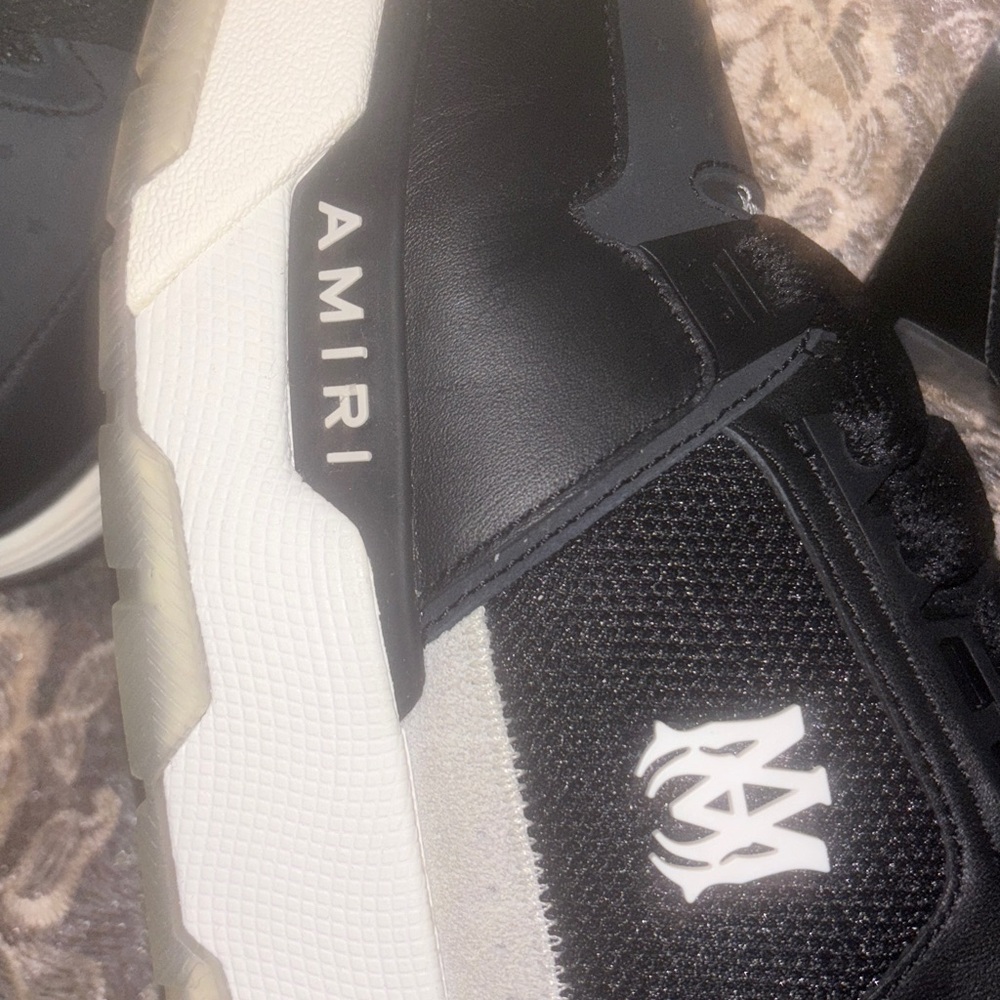 AMIRI Monochrome Low-Top Sneakers